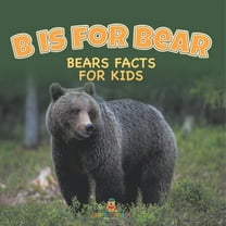 B is for Bear: Bears Facts For Kids, (Paperback)