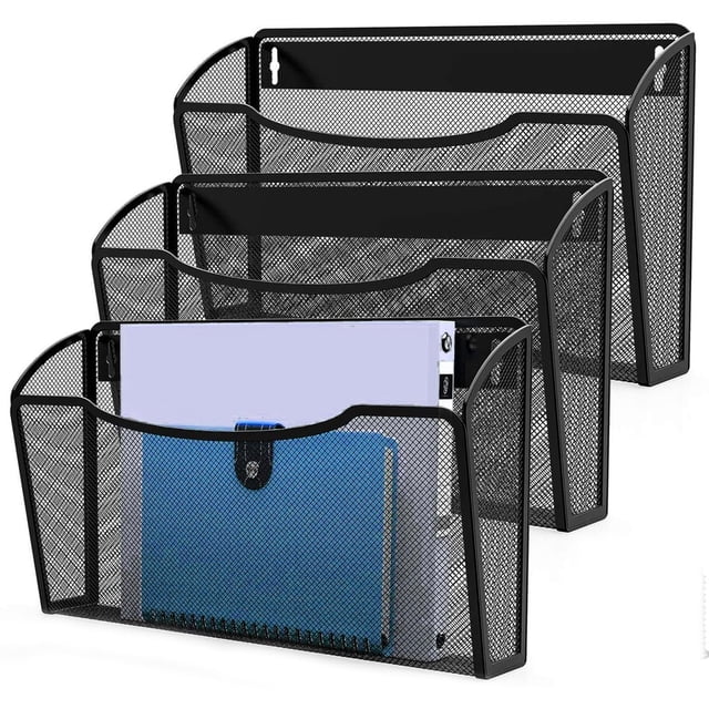 Organizador de archivos de pared MINDEPOT, construcción de hierro pesado