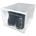 thumbnail image 3 of OnDisplay Clik Stackable Interlocking Shoe Box System (Large Clear/White, Single Box), 3 of 7