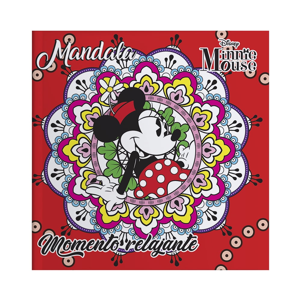 Libro para Colorear de Mandalas Minnie Mouse Versión 2 32 Páginas ...