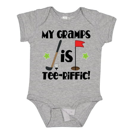 

Inktastic Gramps Golf Grandchild Gift Baby Boy or Baby Girl Bodysuit
