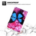 thumbnail image 5 of Samsung Galaxy Tab A8 2021 Case, Dteck Flip Case for Samsung SM-X200/X205 10.5 inch, Cute Pattern Folio Flip Case with Credit Card Slots for Samsung Galaxy Tab A8 10.5 (2021),Blue Butterfly, 5 of 5