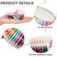 Cupcake Liners Greaseproof Paper Baking Cups 200Count