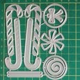 thumbnail image 4 of Matsuzay Kit de troqueles de grabado en relieve de papel de acero al carbono con molde de cuchillo de corte de palo de caramelo de Navidad DIY Artesanía, 4 of 6