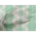 thumbnail image 4 of oneOone Cotton Poplin Fabric Triangle & Hexagon Geometric Print Fabric By The Yard 42 Inch Wide, 4 of 4