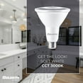thumbnail image 7 of Bulbrite 861734 10W Led PAR30 Long Neck 3000K 80CRI Basics Flood Wet Dimmable Light, Pack of 4, 7 of 7