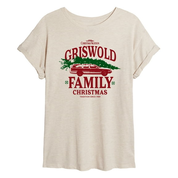 National Lampoon's Christmas Vacation - The Griswold Family - Women's Oversized T-Shirt