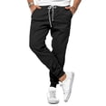 thumbnail image 2 of Vedolay Sweatpants with Pockets Men 2023 Fashion Sport Baggy Pants Jogger with Pockets Black,XL, 2 of 5
