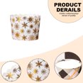 thumbnail image 3 of 50 Uds. Vasos de papel dorados 5,5 cm * 6cm * 7cm vasos para cupcakes navideños, 3 of 5