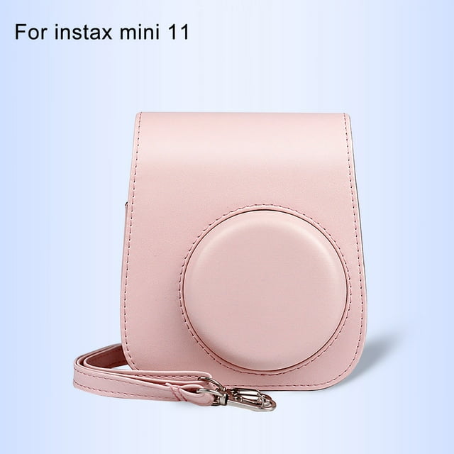 Daisyyozoid Wholesale Instant Camera Case For Instax Mini 11 Leather Bag Solid Color Case Protective