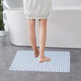 thumbnail image 5 of Under $5! InsCrazy Bathroom Rugs Absorbent Rectangular Bathroom Mat Antis Slip Mat Household Shower Room Shower Antis Fall Suction Cup Floor Mat Bathroom Massage Foot Mat 14" x 27", 5 of 7