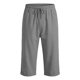thumbnail image 5 of Pantalones Casuales para Hombre Bolsillo Sólido Pantalones Deportivos de Cintura Elástica Capris para Verano Al Aire Libre Casual Diario, 5 of 7