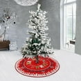 thumbnail image 5 of Up to 50% off Lksixu Christmas Tree Skirt 35.4" Printed Tree Skirt Home Christmas Tree Decoration,Red Skirts Decorations for Merry Christmas Party, Christmas Decorations Christmas Gifts, 5 of 8