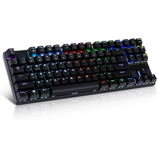 STOGA Anti Ghosting Mechanical Keyboard,USB Wired Gaming Keyboard with 87...
