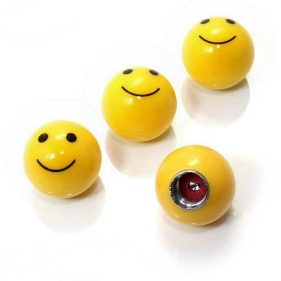Smile Ball Vale Caps, Set Of 4