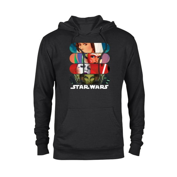 Stars Wars Women of the Galaxy - Pullover Hoodie for Adults - Customized-Black