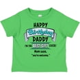thumbnail image 3 of Inktastic Happy Birthday, Daddy Best Ever in Blue Boys or Girls Toddler T-Shirt, 3 of 5
