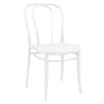 thumbnail image 1 of Siesta Exclusive ISP252-WHI Victor Chaise d'Extérieur en Résine, Blanc, 1 of 7