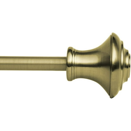 Antique Curtain Rod - Better Homes and Gardens Trumpet Curtain Rod Set, 3/4