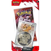 Collectible Pokemon Scarlet & Violet Destined Rivals Eevee Checklane BLISTER Pack (Booster Pack, Promo Card & Coin)