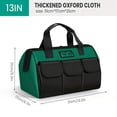thumbnail image 1 of AIRAJ Sac à Outils 13 Pouces Électricien Multifonctionnel Solide Durable Oxford Épaissi Rangement de Menuiserie Sac Portable à Main DMH, 1 of 6