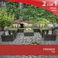 thumbnail image 2 of Premier 12 Piece Outdoor Wicker Patio Furniture Set 12a, 2 of 7