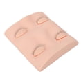 thumbnail image 1 of Modèle de Tête de Formation de Maquillage, Détachable Petit 3D Simulé Faux Cils Extension Pratique Mannequin Tête PVC Silicone Souple Réutilisable pour Affichage Rose, Couleur de Peau, Couleur de Café, 1 of 8