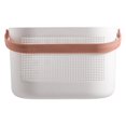 thumbnail image 2 of Cesta de baño, cesta de ducha con asa, cesta de almacenamiento, cesta de champú, para Rojo, 2 of 9