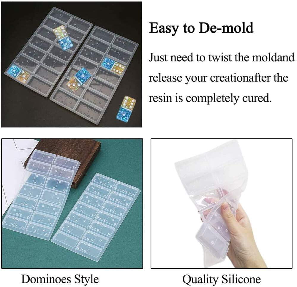 Domino Mold / Disney Molds / Mickey Mouse Domino Mold / Disney Mold /  Disney Resin Mold / Disney Silicone Mold / Domino Resin Mold