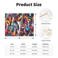 thumbnail image 2 of Lsque Abstract Jazz Instrumental Print Wall Art – Decorative Picture for Living Room, Bedroom, and Office (Horizontal), 2 of 6