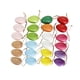 thumbnail image 4 of 24 Piezas Huevos de Pascua Juguete Pintable Decoración de Pascua Decorativa Hecha a Mano Adorno Colgante para Manualidades Fabricación de Suministros Vistoso Baoblaze Huevos de Pascua, 4 of 8