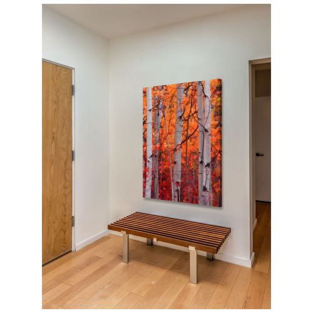 "Autumn Splendor" Painting Print on Wrapped Canvas