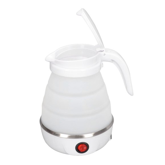 Hervidor Eléctrico Plegable, Hervidor Eléctrico De Viaje Plegable De 0,6 L Con Enchufe Estadounidense De 110V Para Acampar