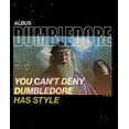 thumbnail image 2 of Men's Harry Potter Dumbledore Has Style  Graphic Tee Black Medium, 2 of 5