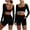 Black&yoga short sets for women 2 piece, variant on Two Piece Sets for Women Active Wear Summer Skinny Seamless Tummy Control Workout Set Slim Fit Long Sleeve Crop Top Scrunch Butt High Waist Shorts Gym Outfits Navy,M