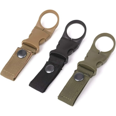 Porte-bouteille D'eau Vert Pour Randonnée, Camping – Avec Boucle Ceinture – Neuf