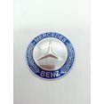 thumbnail image 2 of 4 pegatinas Bleu Centre de Roue Moyeu tapacubos para Mercedes 65mm-, 2 of 4