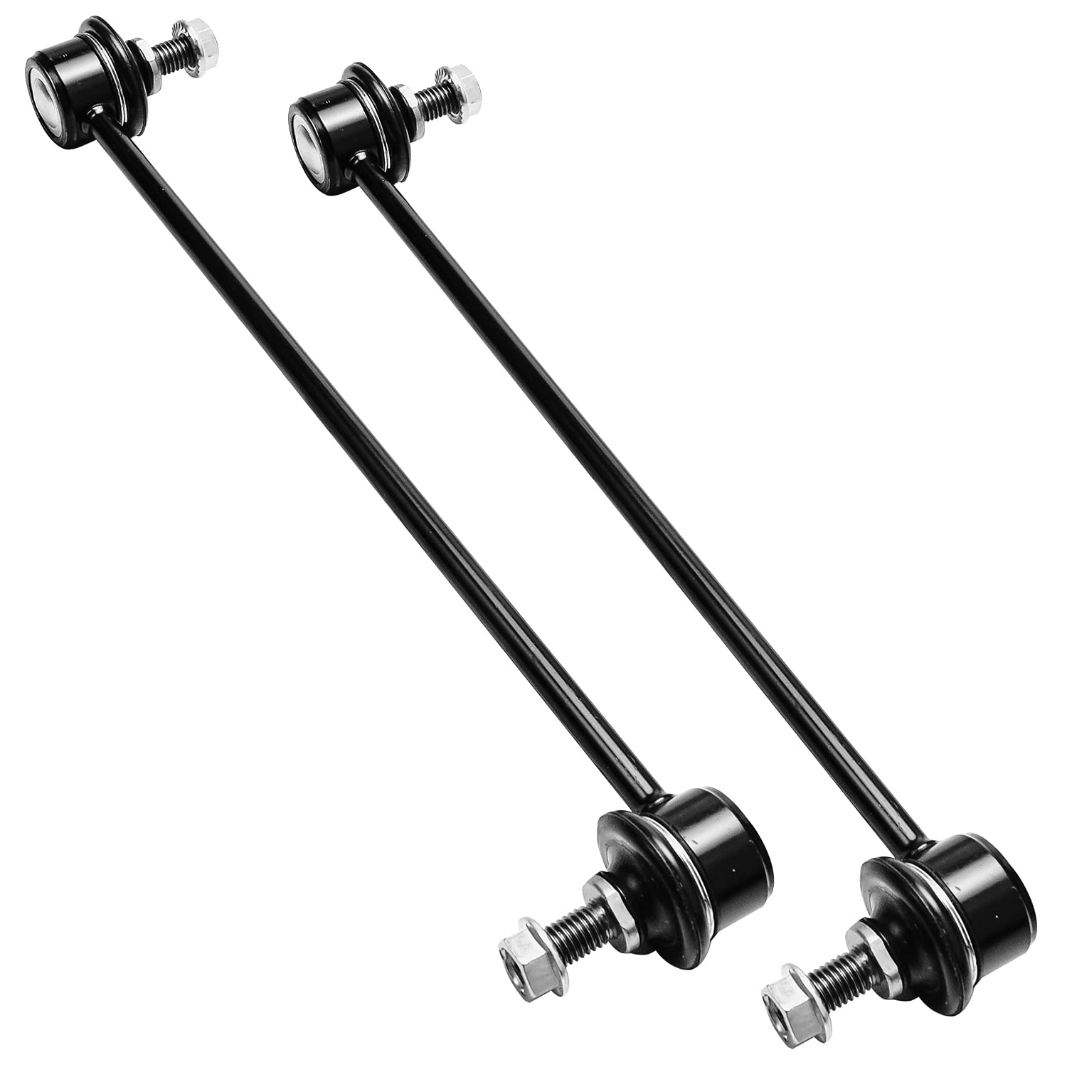 Detroit Axle - 10pc Front End Suspension Kit for 2004-2009 Mazda 3, 2006-2017 5, 2009 3 Sport, 2 Lower Control Arms w/Ball Joint 4 Outer Inner Tie Rods 4 Front Rear Sway Bar Links Replacement