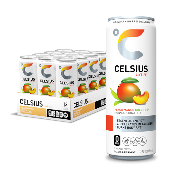 Celsius Energy Drinks White