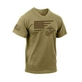 thumbnail image 2 of Rothco US Flag / USMC Eagle, Globe, & Anchor T Shirt, 2 of 4