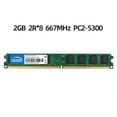 thumbnail image 2 of Memoria RAM DDR2 2GB 800Mhz 667MHz PC2-5300U PC2-6400U UDIMM 1.8V 240Pin DDR2 Desktop Memory Model 2GB 667MHz 2PCS, 2 of 4