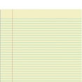 thumbnail image 5 of Staples Notepads 8.5" x 11" (US letter) Narrow Ruled Canary 50 Sheets/Pad 24/Carton ST57296VS, 5 of 7