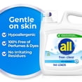 thumbnail image 6 of all Liquid Laundry Detergent, Free Clear for Sensitive Skin, 208oz, 166 loads-with Scrub Sponge., 6 of 10