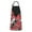 Red Mushroom Line-1, variant on Colorful Mushroom Leaf White Pattern Apron-Garden Aprons for Women with Pockets-Cotton Linen Waterproof Kitchen Cooking Gardening Aprons Adjustable for Kitchen,Cooking,BBQ and Salon 33x27 Inch