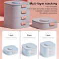 thumbnail image 1 of Ice Cube Tray Plastic Kitchen Ball Mold for Freezer of plastic material; Stackable Freezing Making Mould Removable Homemade Bar Party Maker Type 5, 1 of 9