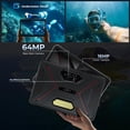 thumbnail image 5 of HOTWAV R9 Pro 2025 Rugged Tablet Android 14-2K 11 Inch 20080mAh Waterproof Tablet, 20GB 256GB/2TB SD Outdoor Tablets,Black, 5 of 6