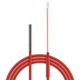 thumbnail image 1 of 2 Wire PT1000 Temperature Sensor Thermistor Silicone Gel Coated 1.5Meters Probe 45mm x 5mm -50-180, 1 of 5