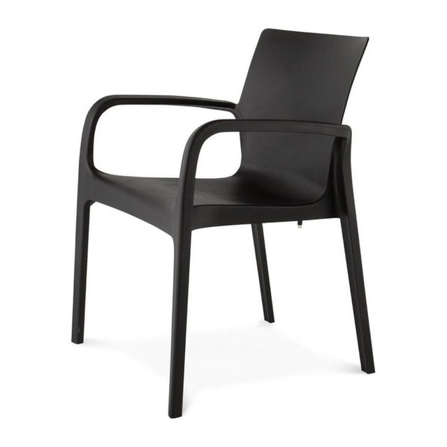 Lagoon Silla de Comedor con Descansabrazos para Interior y Exterior con Protección UV, Modelo Alissa 7050 Lagoon ALISSA