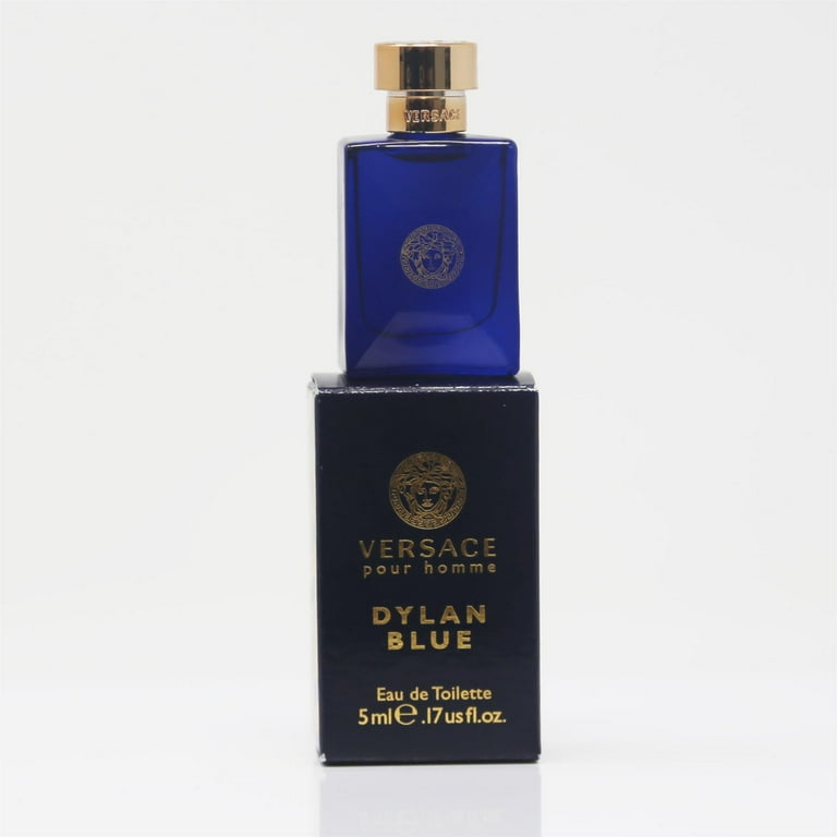 Versace Pour Homme Dylan Blue Mini EDT By Versace - 0.17 oz Versace Pour Homme Dylan Blue Mini EDT By Versace - 0.17 oz