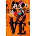 thumbnail image 1 of Disney Graffiti Street Art Wall Poster Banksy Mickey Mini Mouse and Donald Duck Canvas Print Fashion Painting Cartoon Decor40x60cm No Frame Gao Jinjia LED, 1 of 2